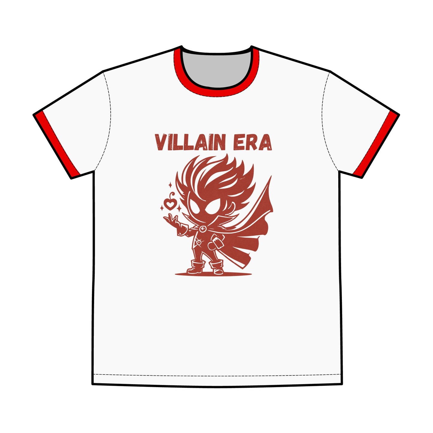 Villain Era (RED)- Ringer Tee